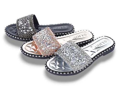 Шлепанцы Lion-Lu FY57C mix в магазине Фонтан Обуви