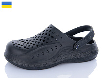 Кроксы Dago Крок M крокси M99 чорний в магазине Фонтан Обуви