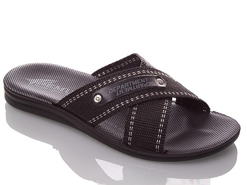 Шлепанцы Gurkem TRK Depart black-white в магазине Фонтан Обуви