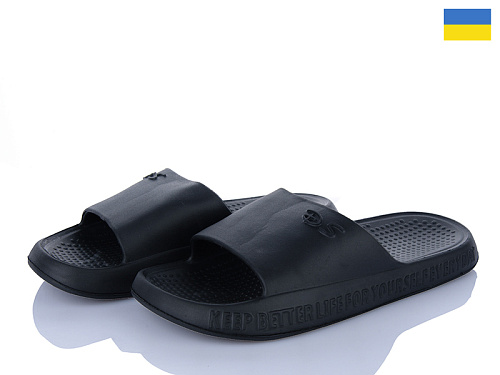 Шлепанцы Favorit П34 чорний в магазине Фонтан Обуви