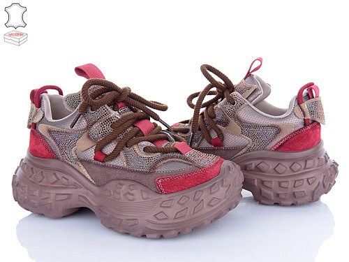 Кроссовки S.Sofi.S BA1001-1 wine-red в магазине Фонтан Обуви