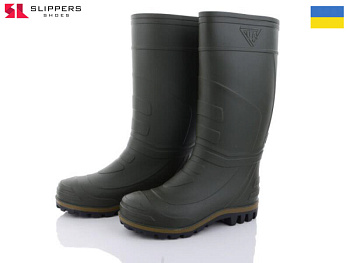 Сапоги Slipers РБ101 хакі в магазине Фонтан Обуви