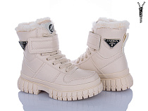 Ботинки Clibee-Shosho HC538 beige в магазине Фонтан Обуви