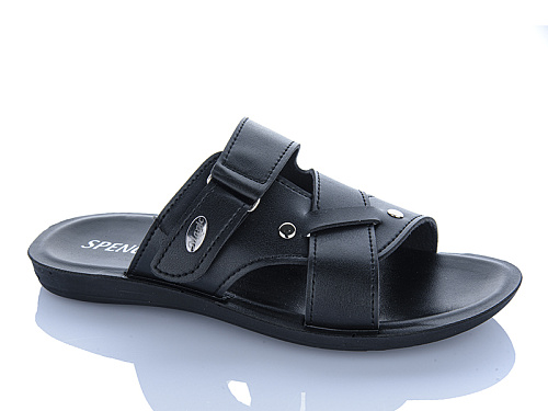 Шлепанцы Jumay SP magic чорний в магазине Фонтан Обуви