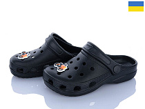 Кроксы Vladimir Cross 017 чорний в магазине Фонтан Обуви