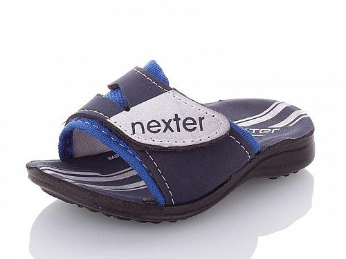 Шлепанцы Nexter H07 navy-blue в магазине Фонтан Обуви