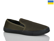 Слипоны Demur 6042 зелений в магазине Фонтан Обуви