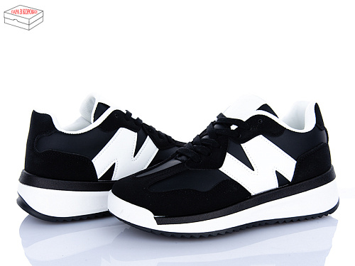 Кроссовки Ailaifa NR011 black-white в магазине Фонтан Обуви