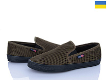 Слипоны Lenase 042 зелений в магазине Фонтан Обуви