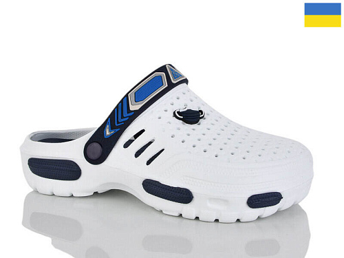 Кроксы Demur CM118 білий в магазине Фонтан Обуви