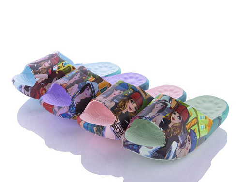 Шлепанцы Deshman 22012 mix уценка в магазине Фонтан Обуви