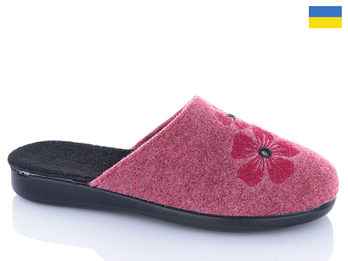 Тапочки Inblu 122-3 червоний в магазине Фонтан Обуви