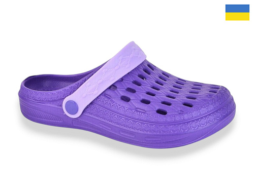 Кроксы Успіх DS62 бузковий-фіолетовий в магазине Фонтан Обуви