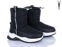 Дутики Clibee-Shosho D6908P-1 black в магазине Фонтан Обуви