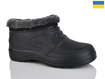 Галоши Malibu 113 чорний в магазине Фонтан Обуви