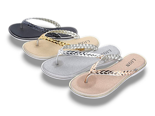 Шлепанцы Lion-Lu FY888-2 mix в магазине Фонтан Обуви