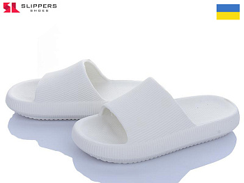 Шлепанцы Slipers C88 білий в магазине Фонтан Обуви