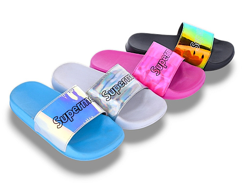 Шлепанцы Lion-Lu 8014 mix в магазине Фонтан Обуви