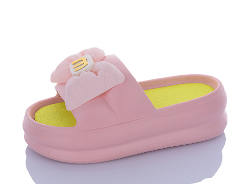 Шлепанцы Qq Shoes 2217 pink в магазине Фонтан Обуви