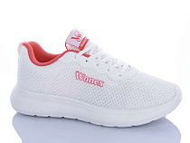 Кроссовки Violeta 2028-24 white-red в магазине Фонтан Обуви