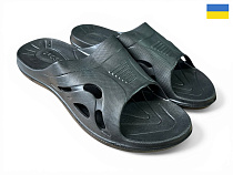 Шлепанцы Rai Shoes Підкова чорний в магазине Фонтан Обуви