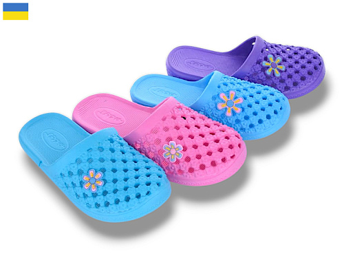 Шлепанцы Viktoria 24-01 mix в магазине Фонтан Обуви