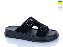 Шлепанцы Sali 12 чорний з чор-п. в магазине Фонтан Обуви