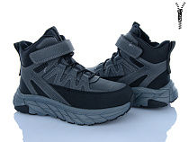 Ботинки Clibee-Shosho GC90-2 grey-black в магазине Фонтан Обуви