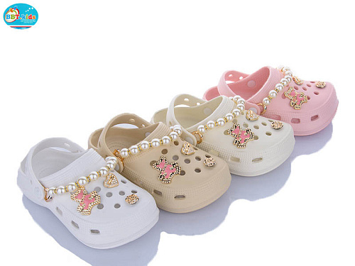 Кроксы Bbt A9130-3 mix в магазине Фонтан Обуви