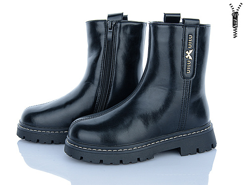 Ботинки Clibee C933 black в магазине Фонтан Обуви