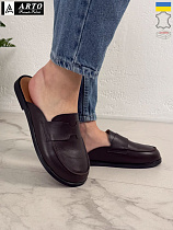 Шлепанцы Arto 170 корич-к в магазине Фонтан Обуви