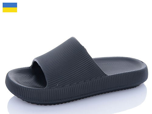 Шлепанцы Progress C88 чорний в магазине Фонтан Обуви