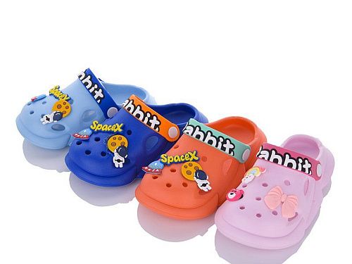 Кроксы No Brand CR25 mix в магазине Фонтан Обуви