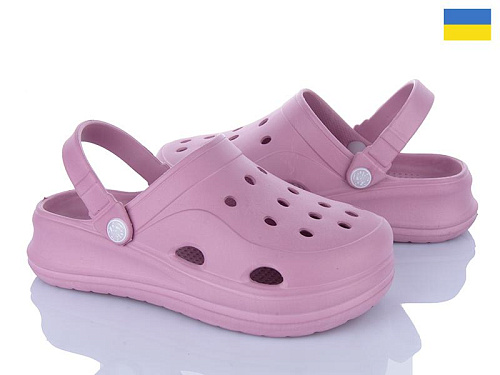 Кроксы Inblu F650 пудра в магазине Фонтан Обуви