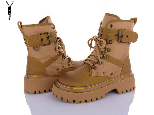 Ботинки Clibee A2387 brown в магазине Фонтан Обуви