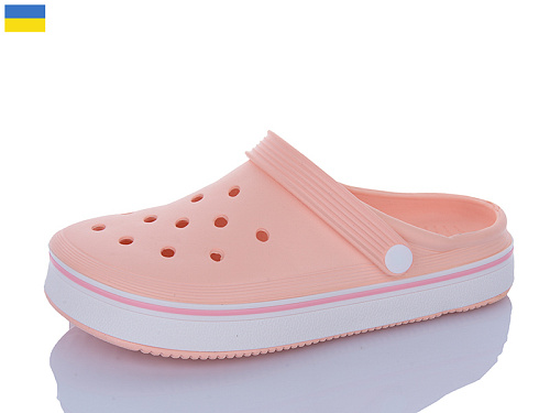 Кроксы M&L Alex13 ML4001 персиковий в магазине Фонтан Обуви