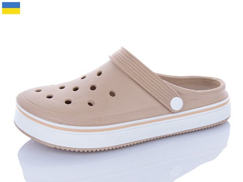 Кроксы Inblu 4001 капучино в магазине Фонтан Обуви