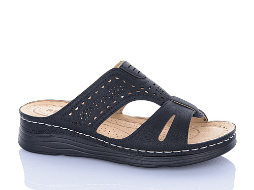 Шлепанцы Leguzaza C77 black в магазине Фонтан Обуви