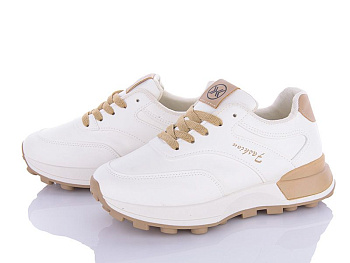 Кроссовки Violeta 150-47 white-khaki в магазине Фонтан Обуви
