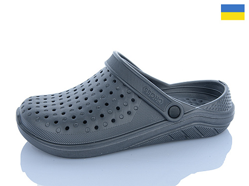 Кроксы Sanlin2 025 т.сірий в магазине Фонтан Обуви