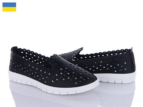 Туфли Lvovbaza B&R Ж16 чорний в магазине Фонтан Обуви