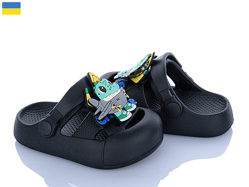 Кроксы Roks 336 чорний в магазине Фонтан Обуви