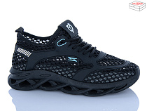 Кроссовки Aba S006 black в магазине Фонтан Обуви