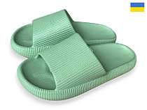 Шлепанцы Rai Shoes 023 оливка в магазине Фонтан Обуви