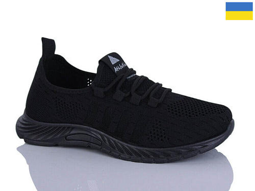 Кроссовки Demur 6731 чорний в магазине Фонтан Обуви