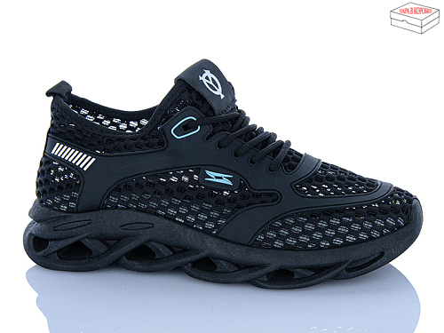 Кроссовки Aba S006 black в магазине Фонтан Обуви