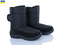 Дутики Lenase 084 чорний в магазине Фонтан Обуви