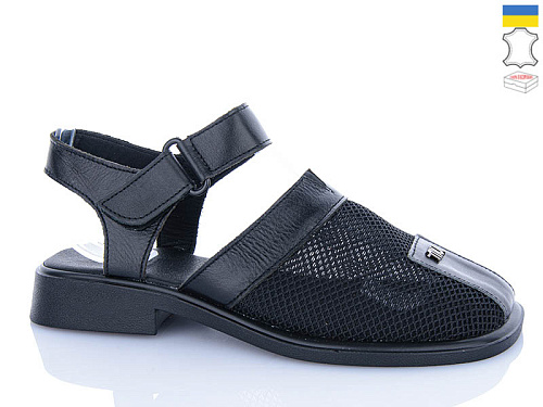 Босоножки Sali 805 чорний к чор-п. в магазине Фонтан Обуви