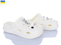 Кроксы Inblu F652 молочний в магазине Фонтан Обуви