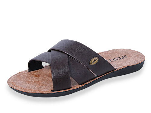 Шлепанцы Jumay SP3 смужки коричневий в магазине Фонтан Обуви